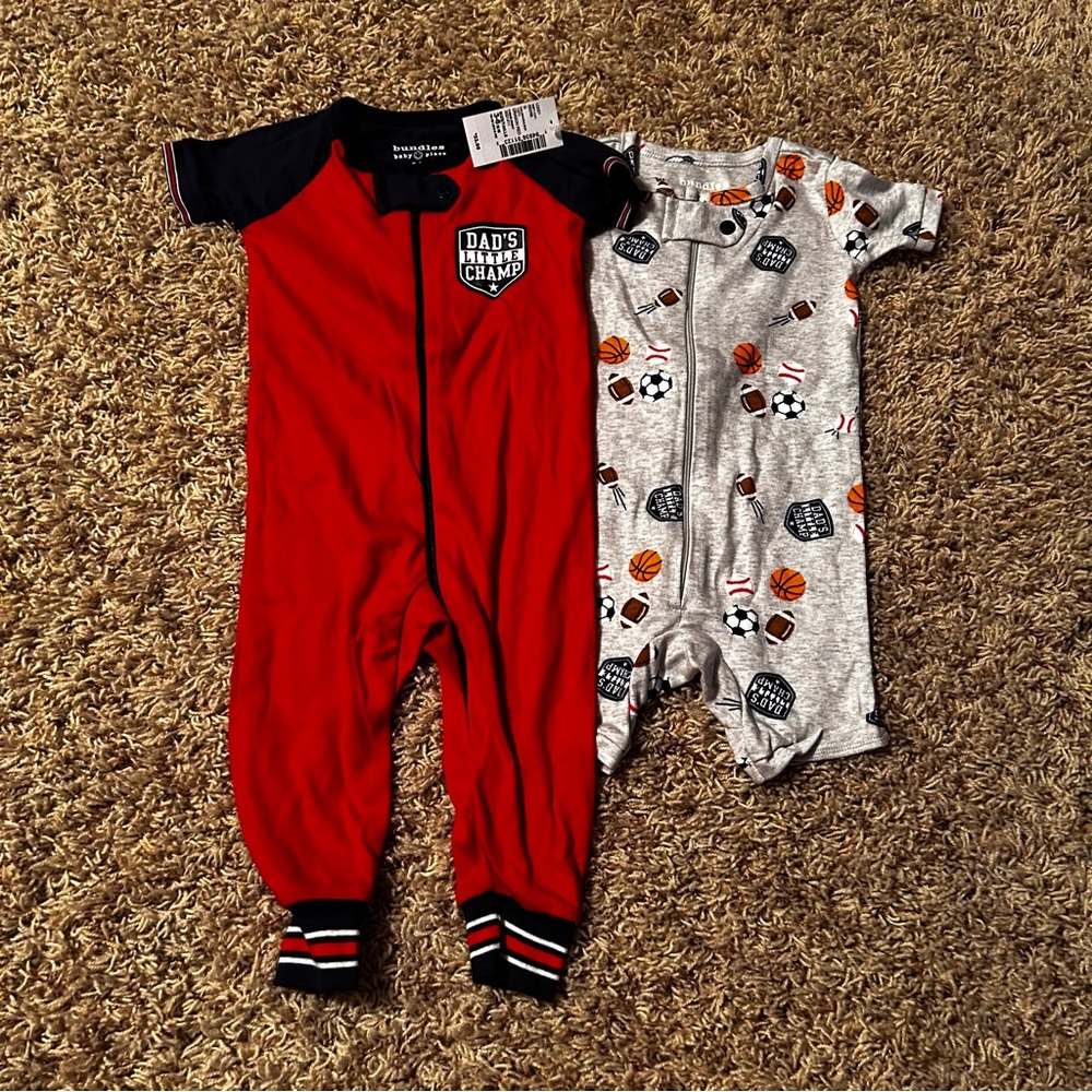 NWT - The Children's Place - Onesie Bundle - Size 3-6 Mths